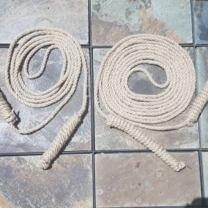 Hemp Jump Rope for Fitness and Training