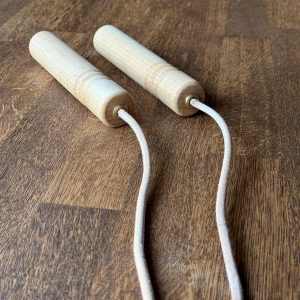 Leather Skipping Rope for Fitness Training